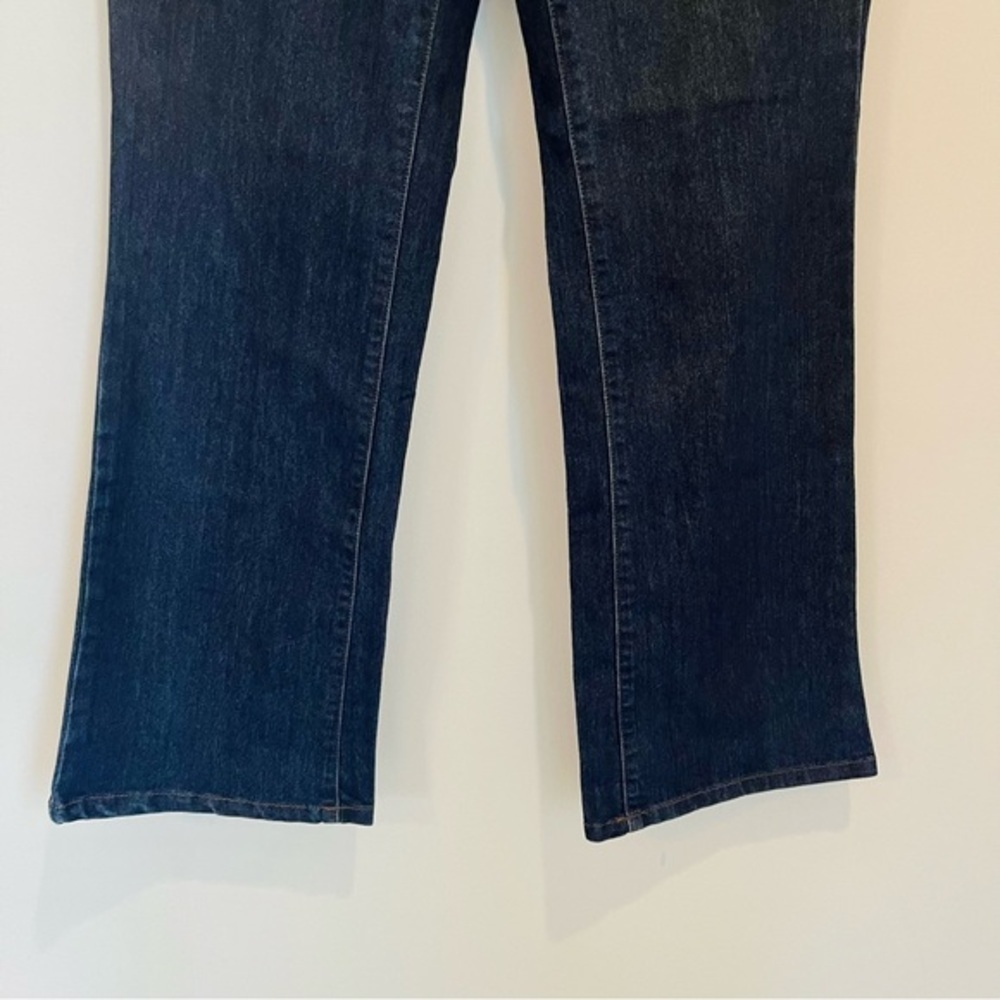 Y2K Boho High Rise Boot Cut Dark Wash Jeans - Women's Size 10 - Picture 5 of 11
